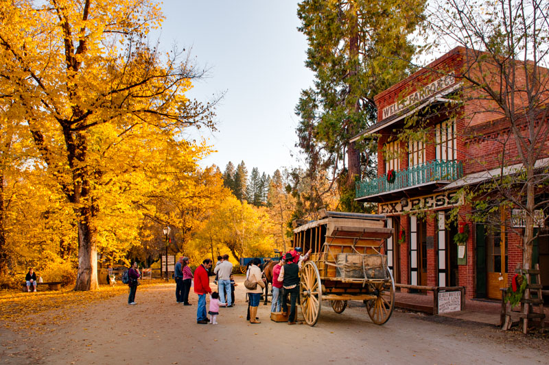 Stage Coach at Columbia State Historic Park